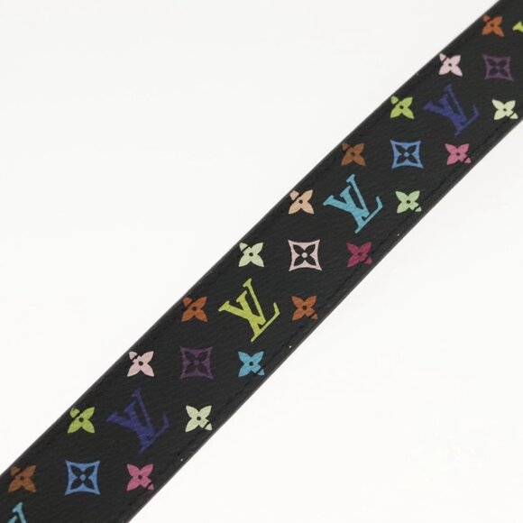 LOUIS VUITTON Multicolor Ceinture LV Cut Belt Black M6890 LV Auth 142353V - Picture 9 of 16
